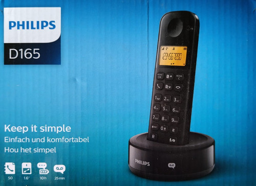 Philips d165b telefono - d165b/01,