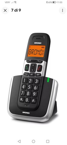 Telefono per anziani - -, cordles